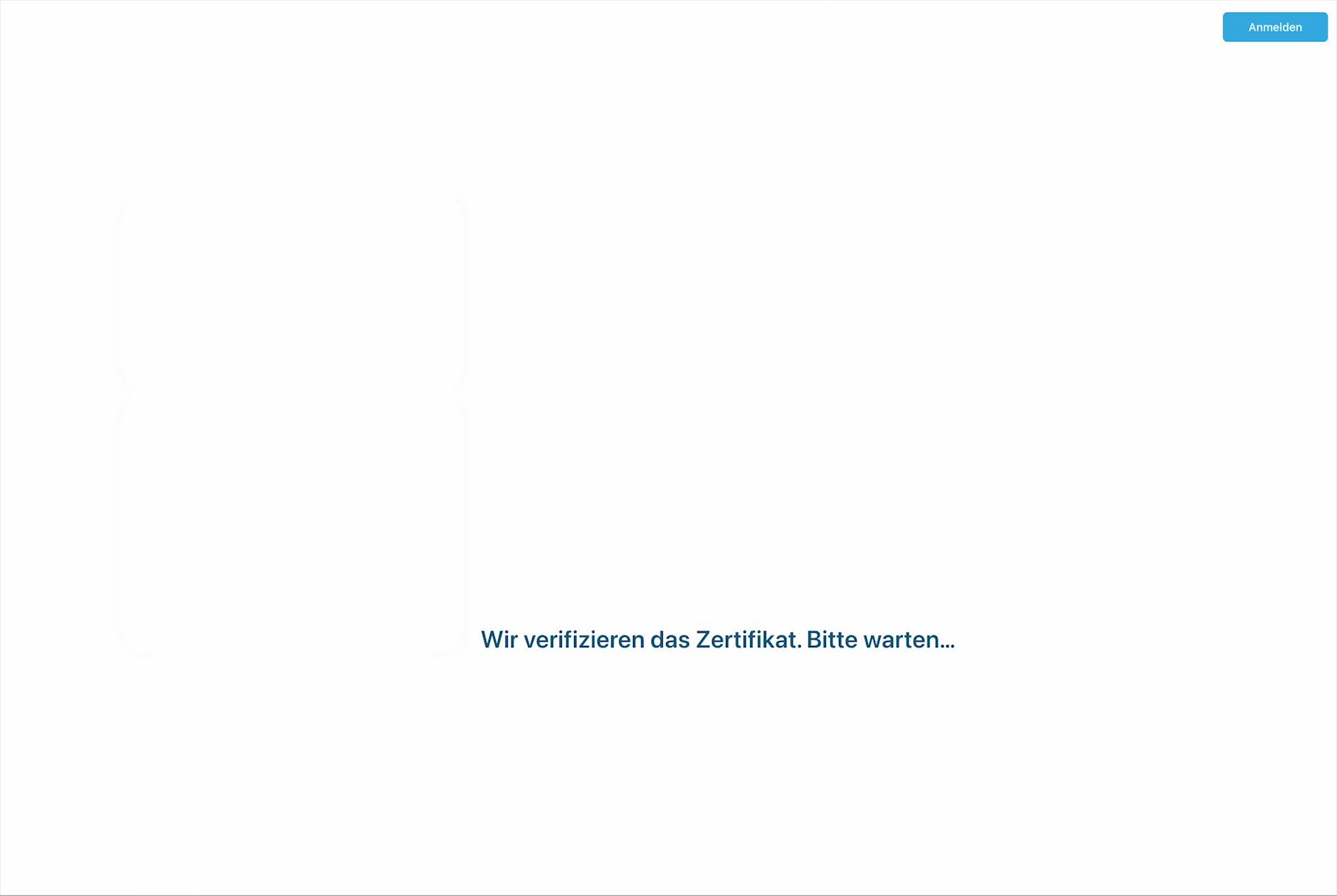 Les certificats peuvent être vérifiés au moyen d'un code QR ou d'un lien.